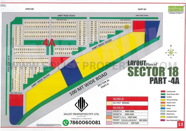 Sector 18 Yamuna Expressway Maps