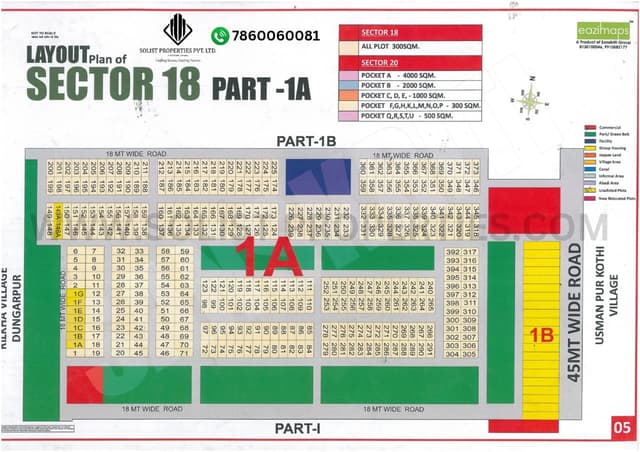 Sector 18 Part 1A Yamuna Expressway Maps