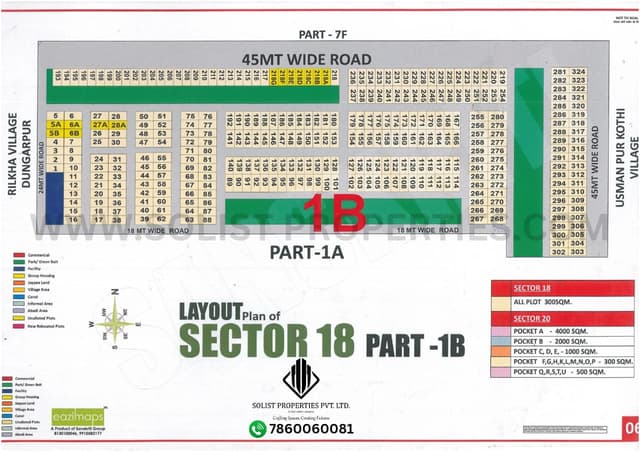 Sector 18 Part 1B Yamuna Expressway Maps