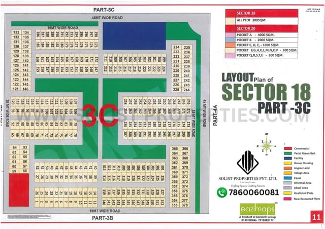 Sector 18 Part 3C Yamuna Expressway Maps