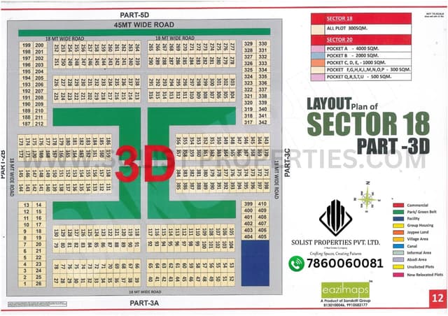 Sector 18 Part 3D Yamuna Expressway Maps