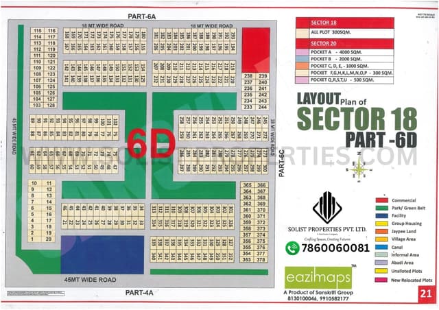 Sector 18 Part 6D Yamuna Expressway Maps