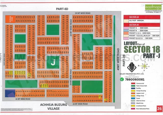 Sector 18 Part J Yamuna Expressway Maps