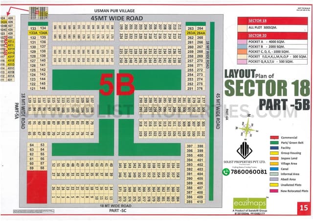 Sector 20 Part 5B Yamuna Expressway Maps