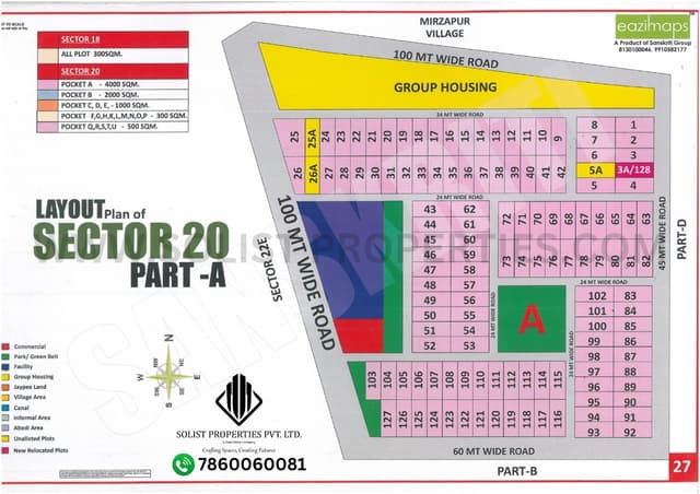 Sector 20 Part A Yamuna Expressway Maps