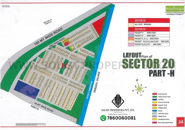 Sector 20 Part H Yamuna Expressway Maps