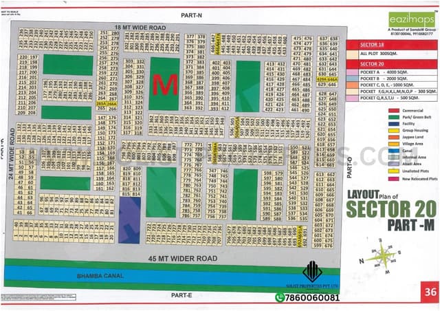 Sector 20 Part M Yamuna Expressway Maps