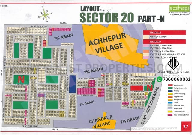 Sector 20 Part N Yamuna Expressway Maps