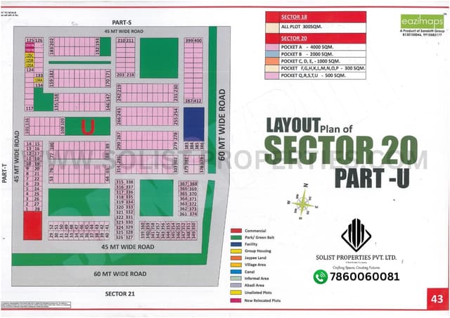 Sector 20 Part U Yamuna Expressway Maps