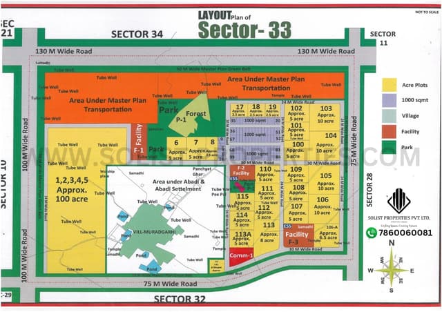 Sector 33 Yamuna Expressway Maps